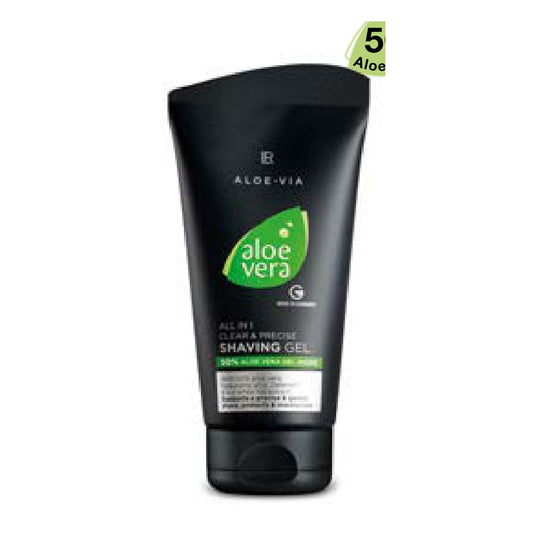 LR ALOE VIA Gel de afeitar transparente y preciso