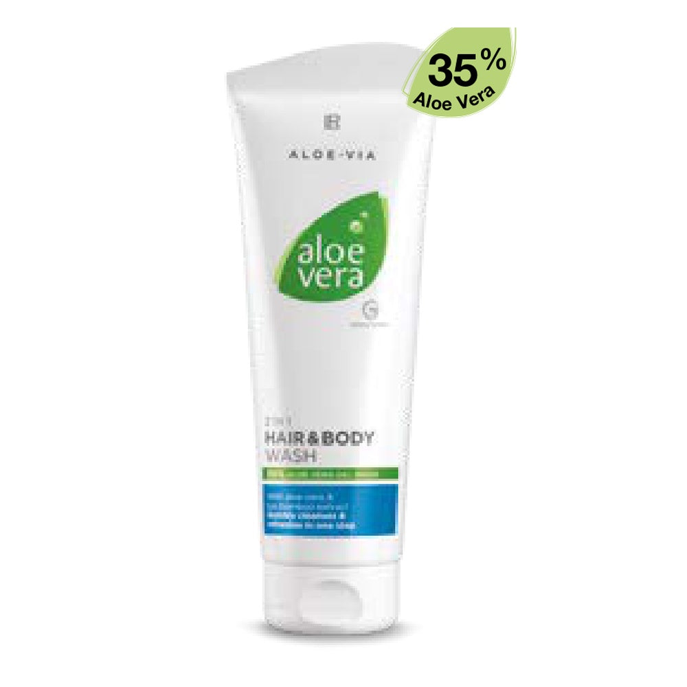 LR ALOE VIA Champú para cabello y cuerpo 2 en 1