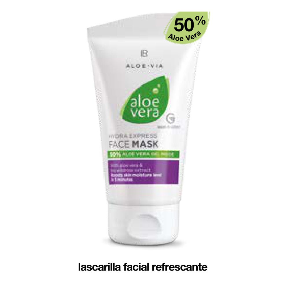 LR ALOE VIA Mascarilla facial hidratante Express