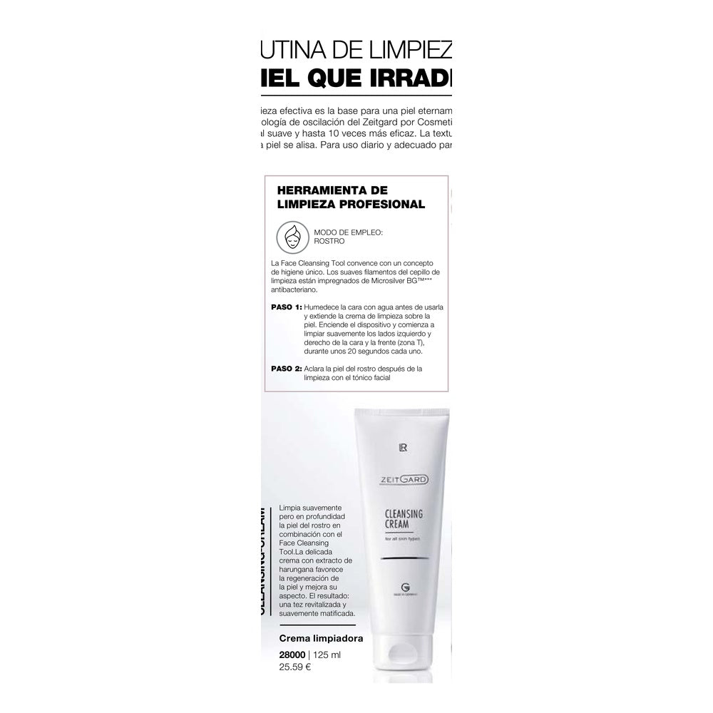 ZEITGARD Crema limpiadora